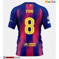 Moške Nogometnih dresov Barcelona Pedri Gonzalez #8 Domači 2025-26 Kratki rokavi